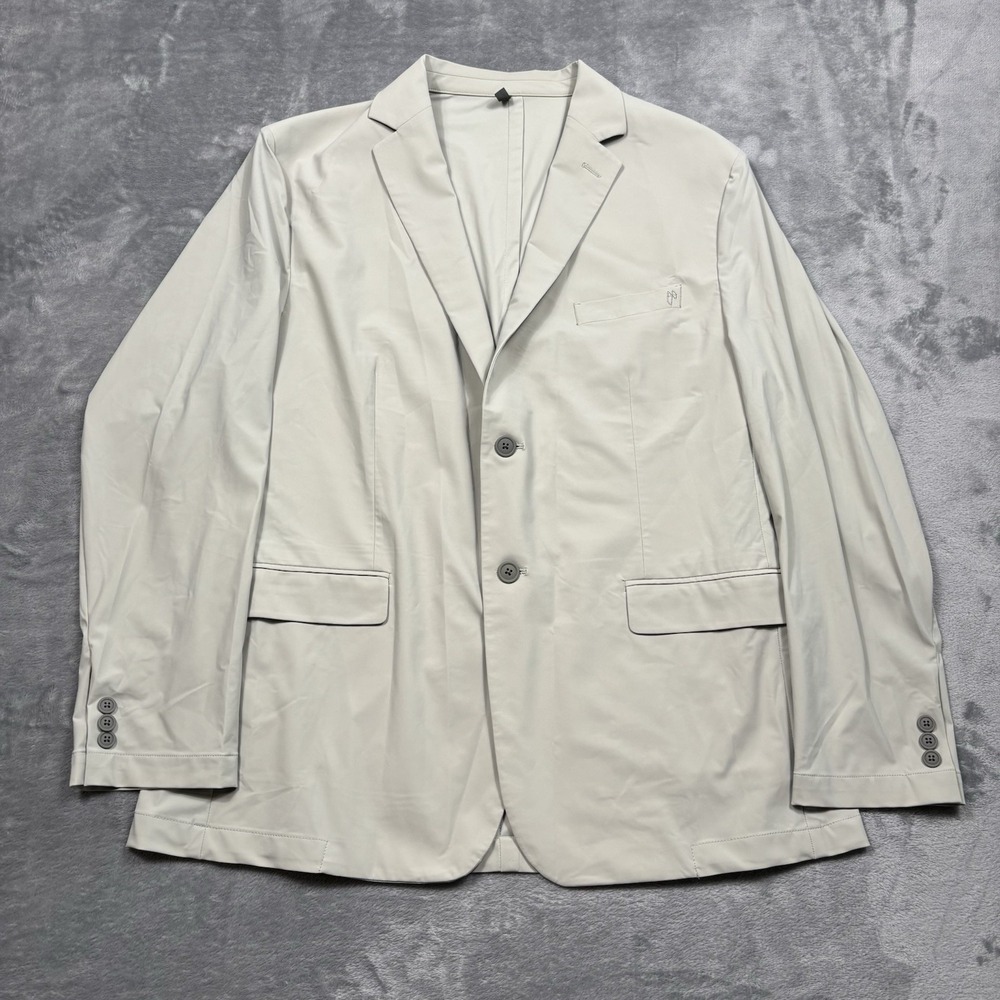 State of Matter Apparel Performance Blazer Jacket Men's Size 2XL Two-Button Gray